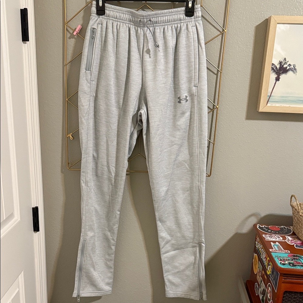 Under Armour Light Gray Athletic Pants